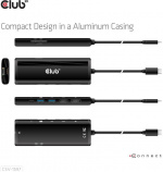 Club 3D Type-C 8-in-1 hub Club 3D Type-C 8-in-1 hub