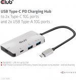 Club 3D Type-C PD Charging Hub - hub