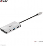 Club 3D Type-C PD Charging Hub - hub