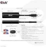 Club 3D CAC-1588 Type C - HDMI 2.1 PD 100W active adapter, 4K120 Hz - 8K60Hz