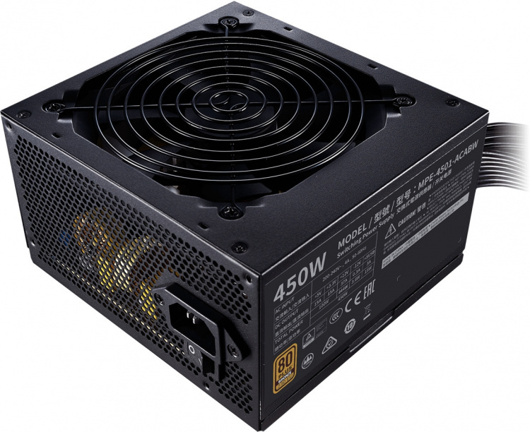 Cooler Master MWE Bronze V2 ATX power supply, 450 W Cooler Master MWE Bronze V2 ATX power supply, 450 W