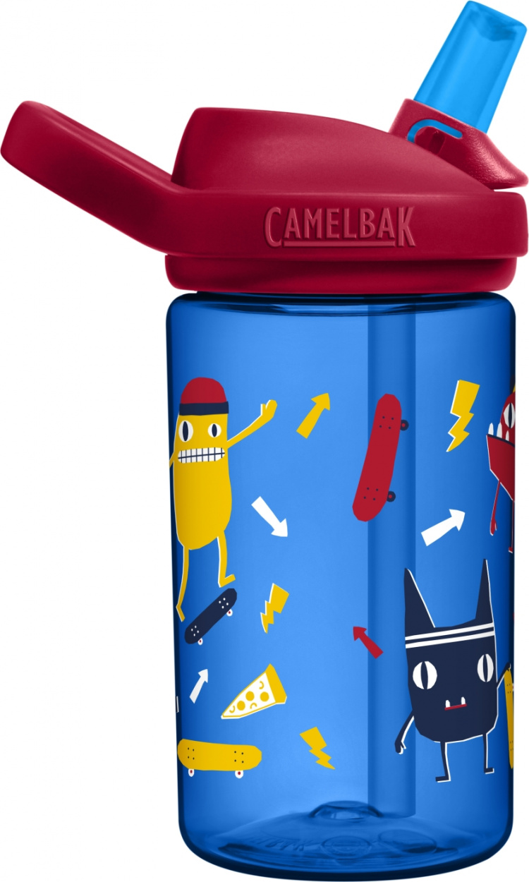 Camelbak Eddy+ Kids 0,4L water bottle, Skate Monsters