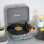 Lenco Turntable with Bluetooth® and USB Player / Recorder Grey