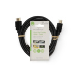 Nedis Ultra High Speed HDMI™ Cable | HDMI™ Connector | HDMI™ Connector | 8K@60Hz | 48 Gbps | 2.00 m | Round | 6.5 mm | Black | Label Nedis Ultra High Speed HDMI™ Cable | HDMI™ Connector | HDMI™ Connector | 8K@60Hz | 48 Gbps | 2.00 m | Round | 6.5 mm | Black | Label