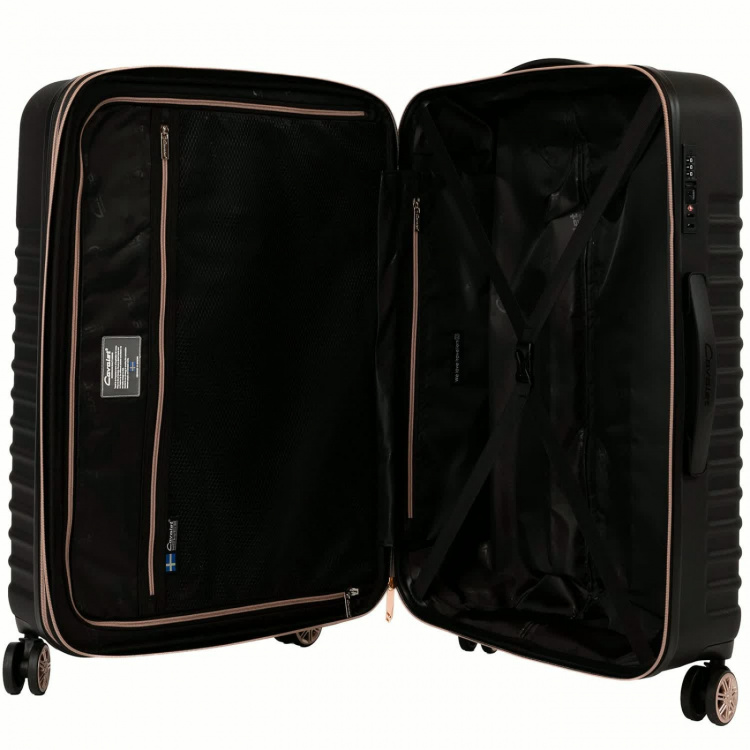 Cavalet Pasadena Large Black/Roséguld