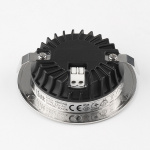 Llitt Alice 12V Infälld downlight 3000K IP44 340lm Borstad stål 1-pack