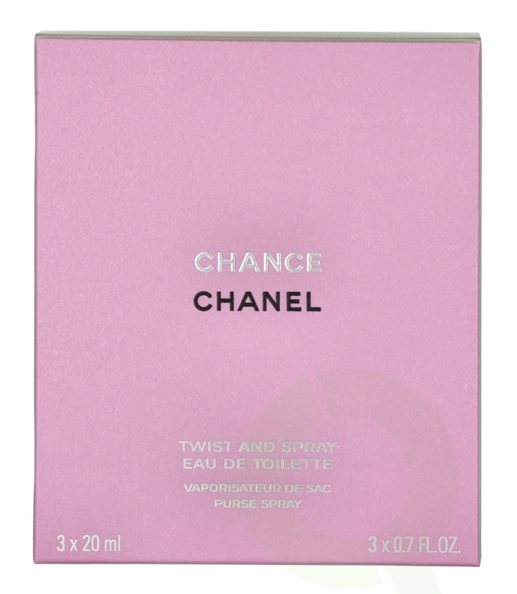 Chanel Chance Twist And Spray 60 ml edt spray20 + 2x edt spray refill20
