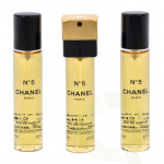 Chanel No 5 Giftset 60 ml 3x20ml - Edp Spray Refill