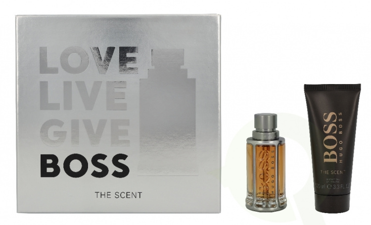 Hugo Boss The Scent Giftset 150 ml Edt Spray 50ml/Shower Gel 100ml