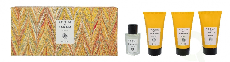 Acqua Di Parma Barbiere Daily Ritual 140 ml Edc Spray20ml/Shaving Cream 40ml/Face Wash40ml/Face Cream40ml