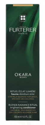 Rene Furterer Okara Blond Brightening Conditioner 150 ml Natural, Highlighted Or Colored Blonde Hair