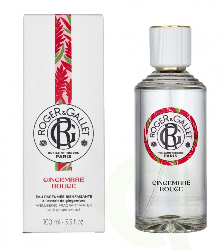 Roger & Gallet Gingembre Rouge Wellbeing Fragrant Water 100 ml