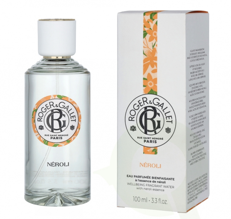 Roger & Gallet Neroli Wellbeing Fragrant Water 100 ml Natural Spray