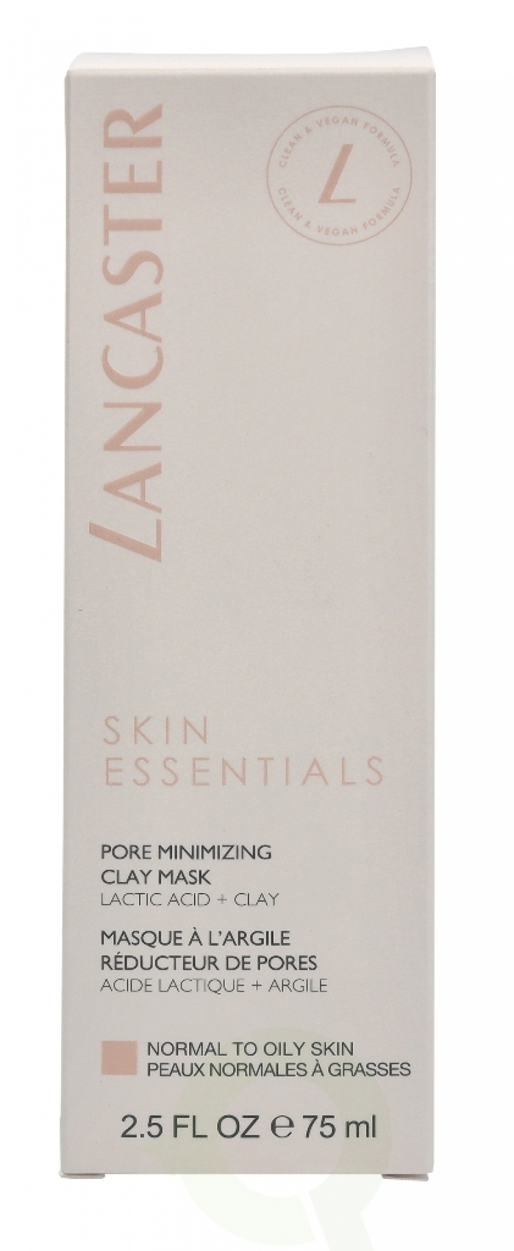 Lancaster Skin Essentials Pore Refining Clay Face Mask 75 ml Normal To Oily Skin