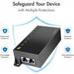 LogiLink Gigabit PoE++ Injector 60W IEEE802.3af/at/bt LogiLink Gigabit PoE++ Injector 60W IEEE802.3af/at/bt