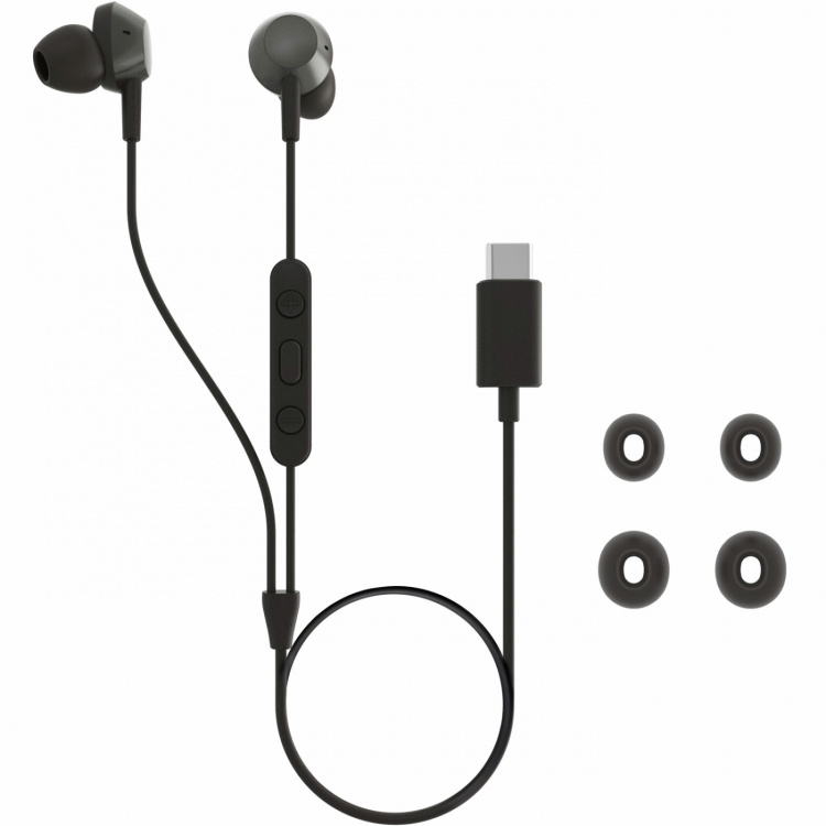 Philips TAE5008BK In-ear-hörlurar med mikrofon och fjärrkontroll. USB-C-kontakt. Svarta Philips TAE5008BK In-ear-hörlurar med mikrofon och fjärrkontroll. USB-C-kontakt. Svarta