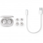 Philips TAT1209WT True Wireless-hörlurar. Små och bekväma. 6+18 tim speltid. IPX4-klass. Vita