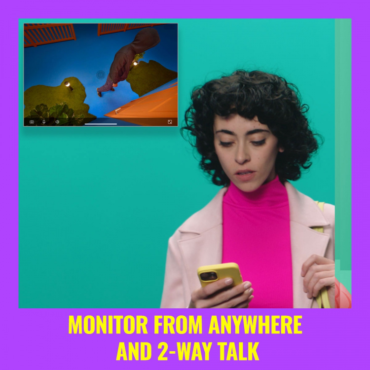 WiZ WiFi Smart Vägglampa Utomhus med inbyggd kamera WiZ WiFi Smart Vägglampa Utomhus med inbyggd kamera