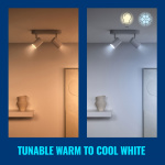 WiZ WiFi Smart LED GU10 50W 345lm Warm-Cold White 2-pack WiZ WiFi Smart LED GU10 50W 345lm Warm-Cold White 2-pack