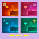 WiZ WiFi Smart LED GU10 50W 345lm Färg + Varm-kallvit 3-pack WiZ WiFi Smart LED GU10 50W 345lm Färg + Varm-kallvit 3-pack