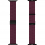 Celly Armband till Apple Watch 42/44/45mm Flätat Lila