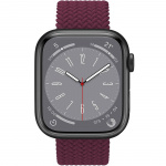 Celly Armband till Apple Watch 42/44/45mm Flätat Lila