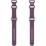 Celly Armband till Apple Watch 38/40/41mm Silikon Lila Celly Armband till Apple Watch 38/40/41mm Silikon Lila