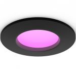 Philips Hue Slim Downlight S 90mm White and Color Ambiance Svart 1-pack Philips Hue Slim Downlight S 90mm White and Color Ambiance Svart 1-pack