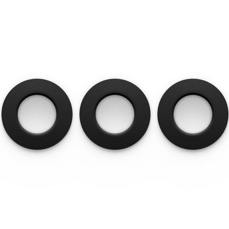 Philips Hue Slim Downlight S 90mm White and Color Ambiance Svart 3-pack Philips Hue Slim Downlight S 90mm White and Color Ambiance Svart 3-pack