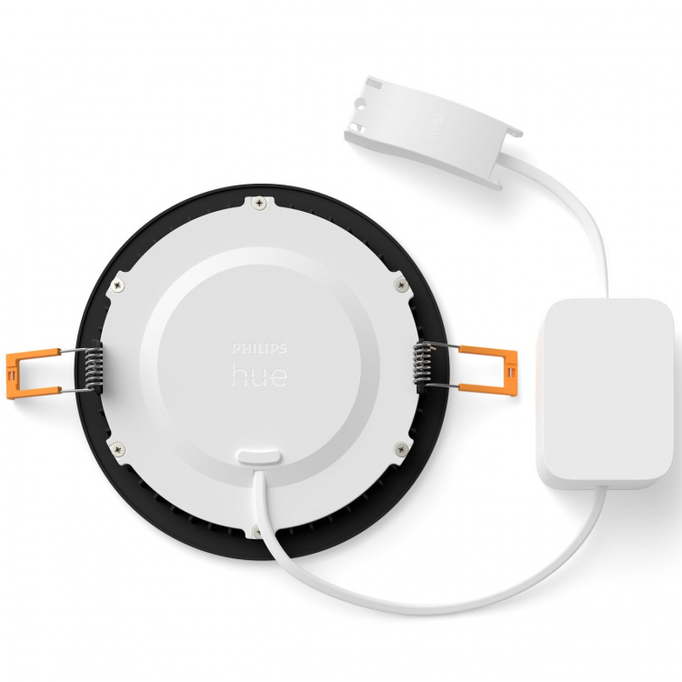 Philips Hue Slim Downlight L 170mm White and Color Ambiance Svart 1-pack Philips Hue Slim Downlight L 170mm White and Color Ambiance Svart 1-pack