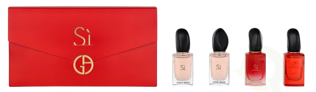 Armani miniatures for her clearance
