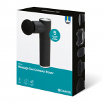 Champion Massagepistol Compact Power 3300RPM 1800mAh MG400 Svart Champion Massagepistol Compact Power 3300RPM 1800mAh MG400 Svart