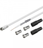 Goobay coaxial cable harness, 30 m, white Goobay coaxial cable harness, 30 m, white