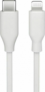 Goobay Lightning to USB-C cable, 2 m, white