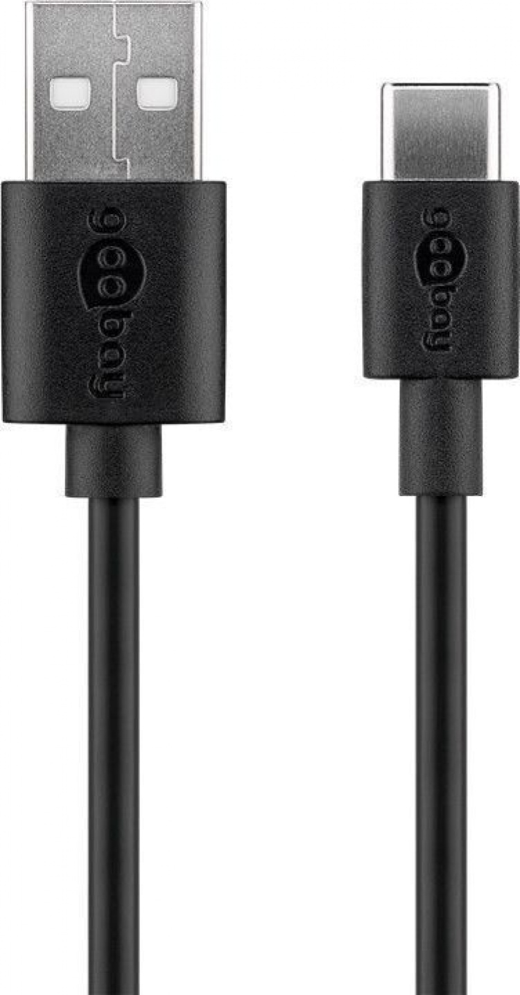 Goobay USB-C 5 W charger + cable, 1 m, black Goobay USB-C 5 W charger + cable, 1 m, black