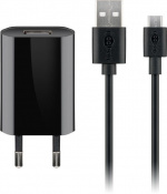 Goobay Micro-USB 5 W charger + cable, 1 m, black Goobay Micro-USB 5 W charger + cable, 1 m, black