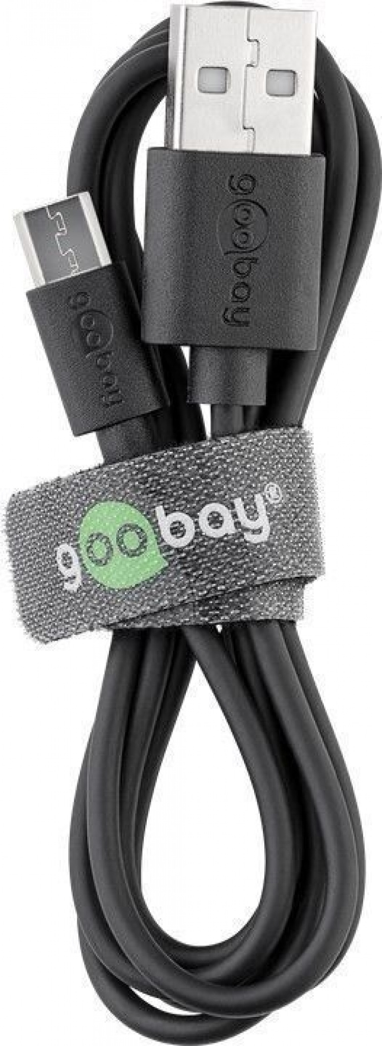Goobay Micro-USB 5 W charger + cable, 1 m, black Goobay Micro-USB 5 W charger + cable, 1 m, black