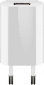 Goobay Micro-USB 5 W charger + cable, 1 m, white