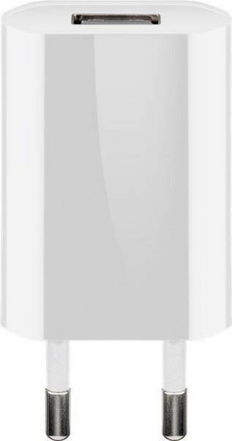 Goobay Micro-USB 5 W charger + cable, 1 m, white