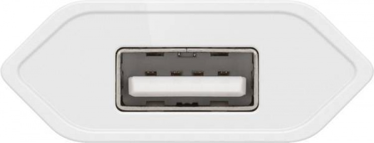 Goobay Micro-USB 5 W charger + cable, 1 m, white