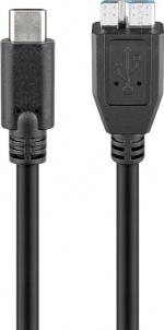 Goobay USB-C to micro-B cable, 0.6 m Goobay USB-C to micro-B cable, 0.6 m