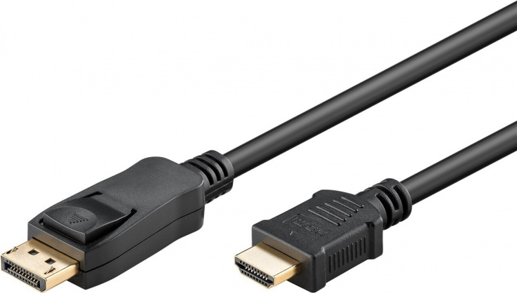 Goobay DisplayPort to HDMI monitor cable, 2 m