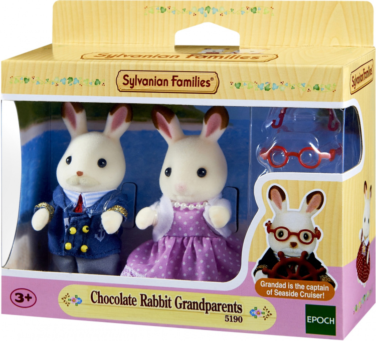 Sylvanian Families Grandparents of chocolate bunnies
