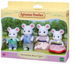 Sylvanian Families Marshmallow Mouse Family Sylvanian Families Marshmallow Mouse Family