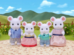 Sylvanian Families Marshmallow Mouse Family Sylvanian Families Marshmallow Mouse Family