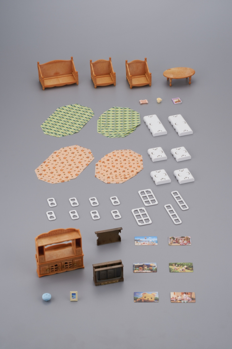 Sylvanian Families Farmhouse living room Sylvanian Families Farmhouse living room