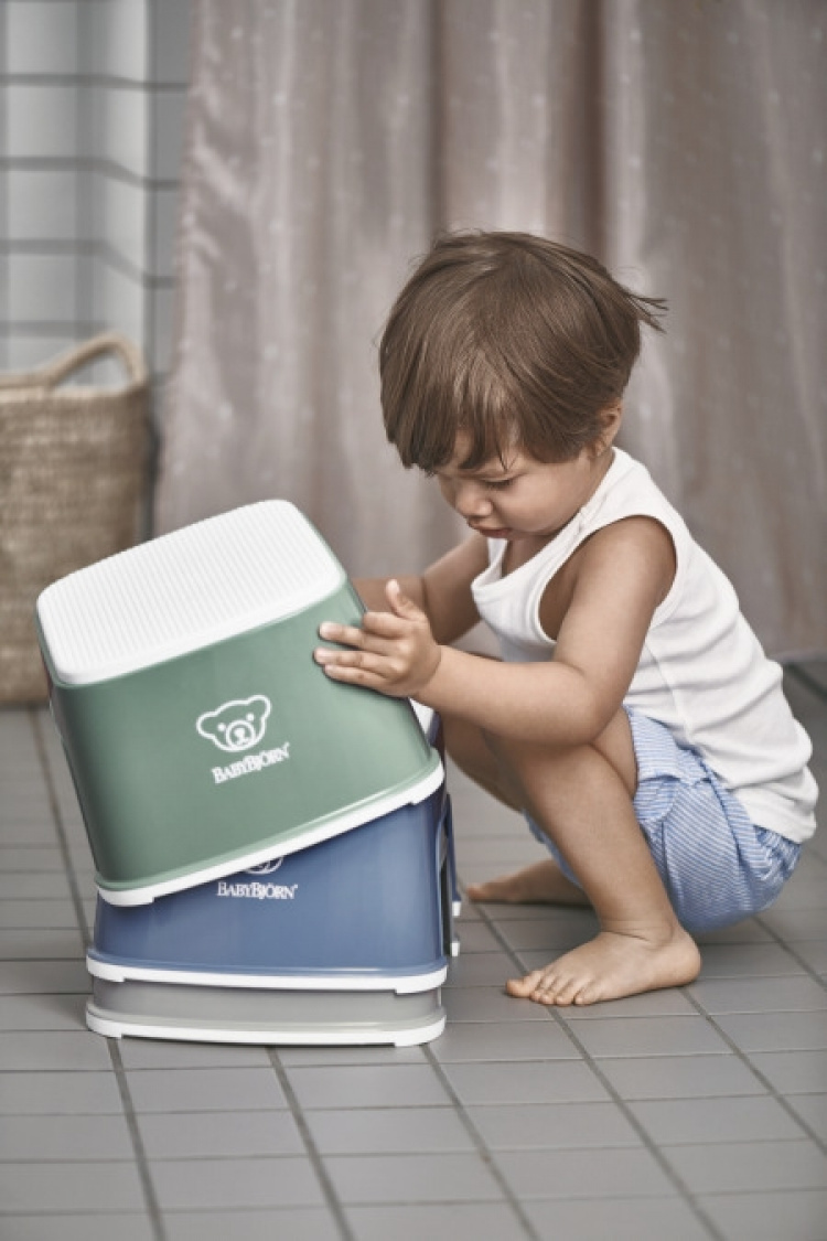 BabyBjörn Step Stool, blue