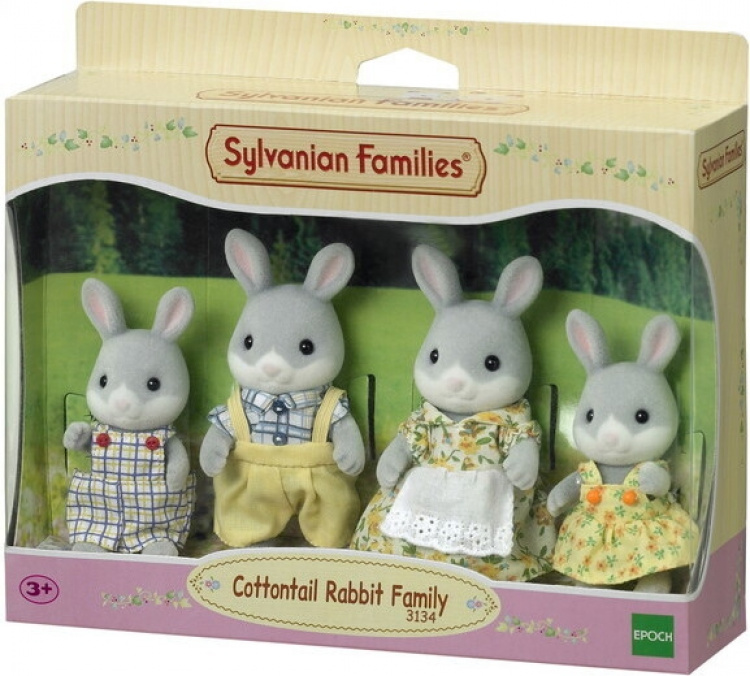 Sylvanian Families The family of the Pumpkin Rabbit