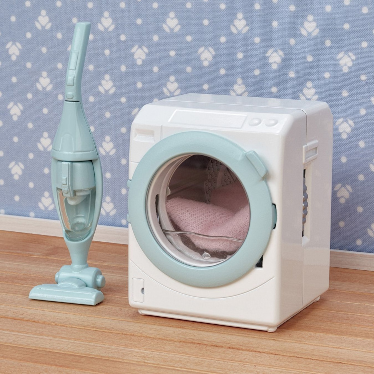 Sylvanian Families Washing machine and vacuum cleaner Sylvanian Families Washing machine and vacuum cleaner
