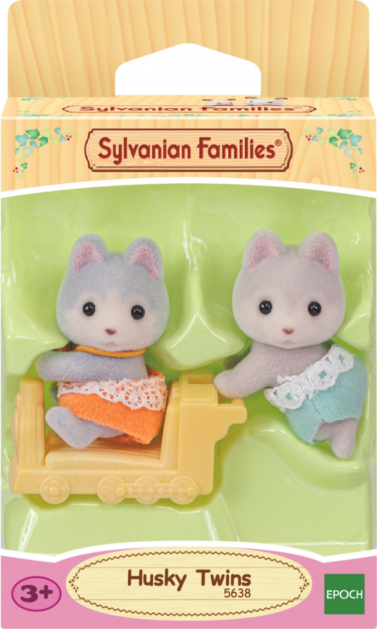 Sylvanian Families Husky twins